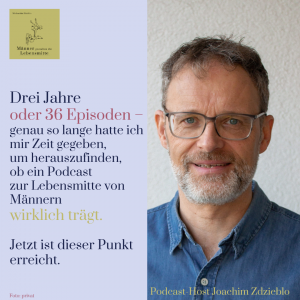 Jubiläum: 3 Jahre Podcast "Männer gestalten die Lebensmitte"